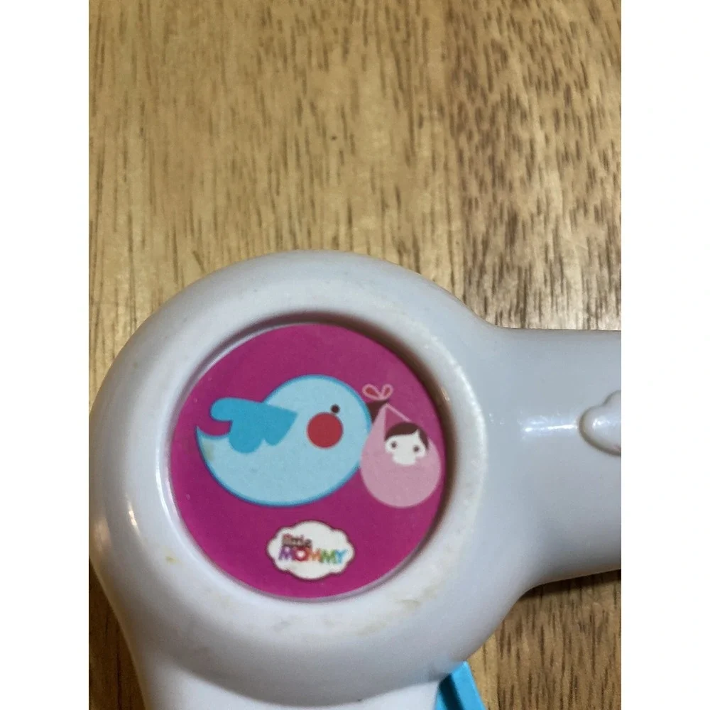 Tollytots DOLL Baby Doll Hair Blow dryer Accessory Pretend Play Purple White